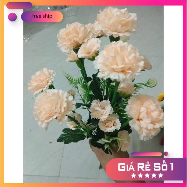 Cụm hoa phăng_hoa giả trang trí