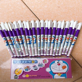 Bút gel nước Doremon mực tím