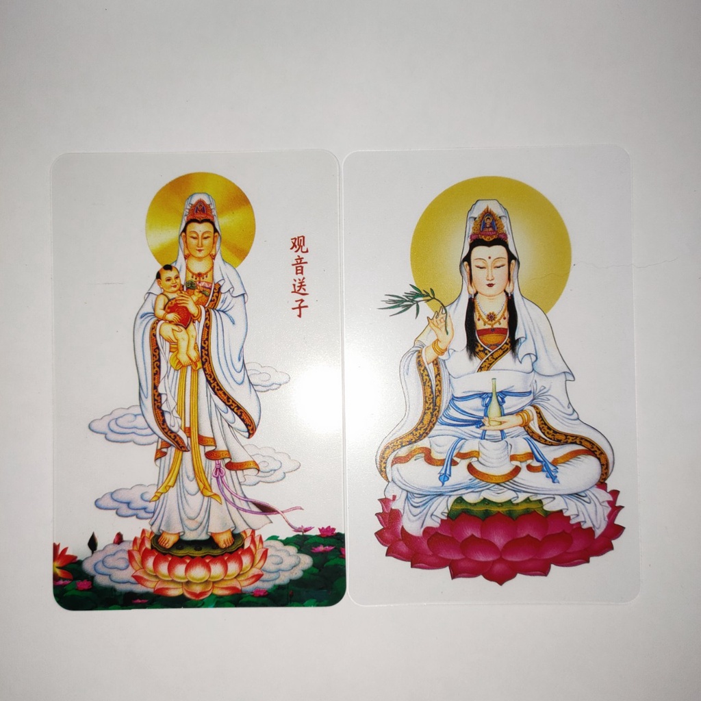 Kim bài Bình An nhựa trong suốt