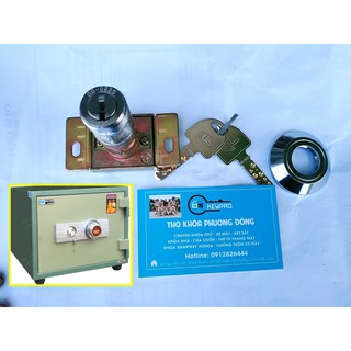 Ổ khoá két sắt Hoà Phát 7cm ( chìa khoan trơn )