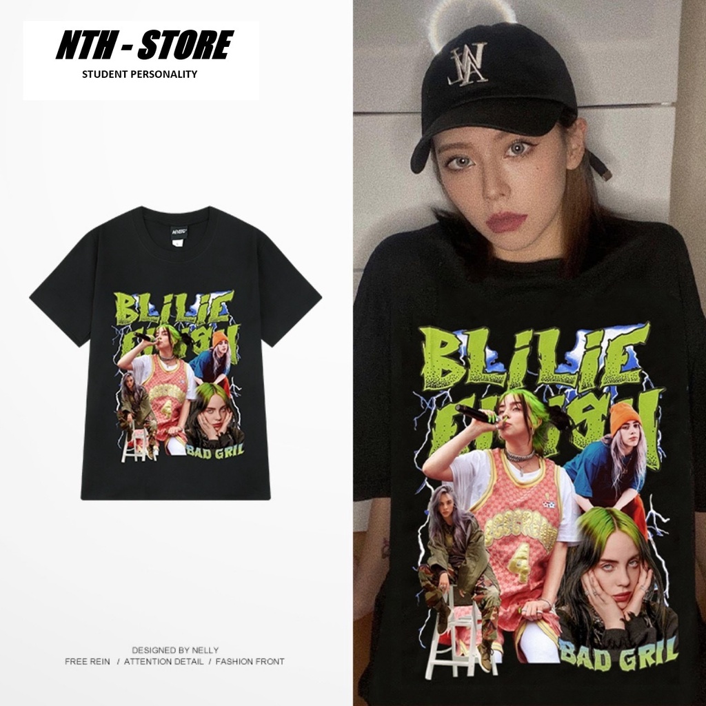 Áo Nelly - Áo phông Nelly Heybig 100% cotton - Billie Eilish 20
