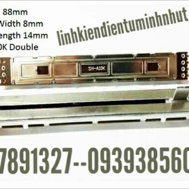 2Fader mixer A10k đôi 88cm