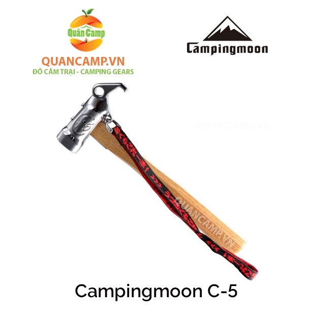 Búa đóng cọc lều cắm trại bằng thép không rỉ Campingmoon C-5