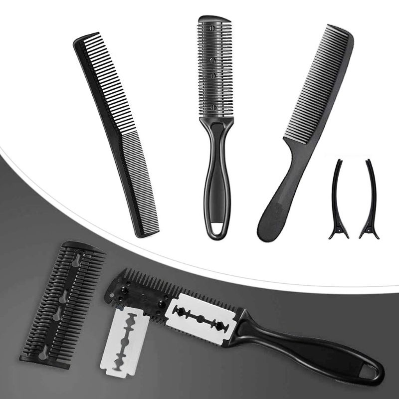 Set 10 Kéo Cắt Tóc Chuyên Nghiệp Bằng Thép Không Gỉ