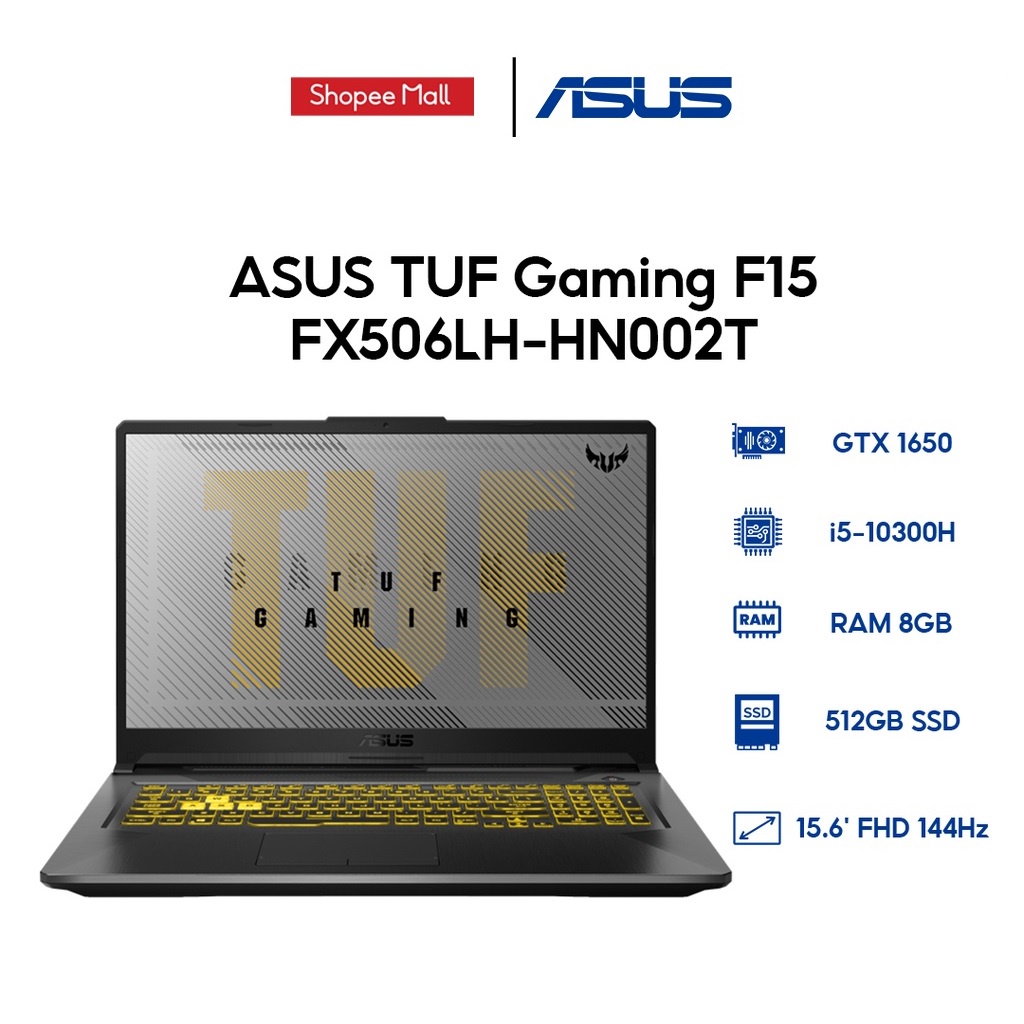 Laptop ASUS FX506LH-HN002T i5-10300H | 8GB | 512GB | GTX1650 | 15.6'' FHD |