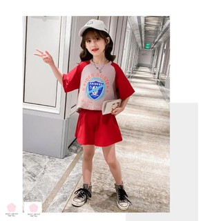 Đồ bộ thun bé gái (3 - 12 tuổi)☑️ quần áo trẻ em mùa hè ☑️  thời trang  cho bé gái size đại 25kg, 30kg, 35kg, 40kg, 45