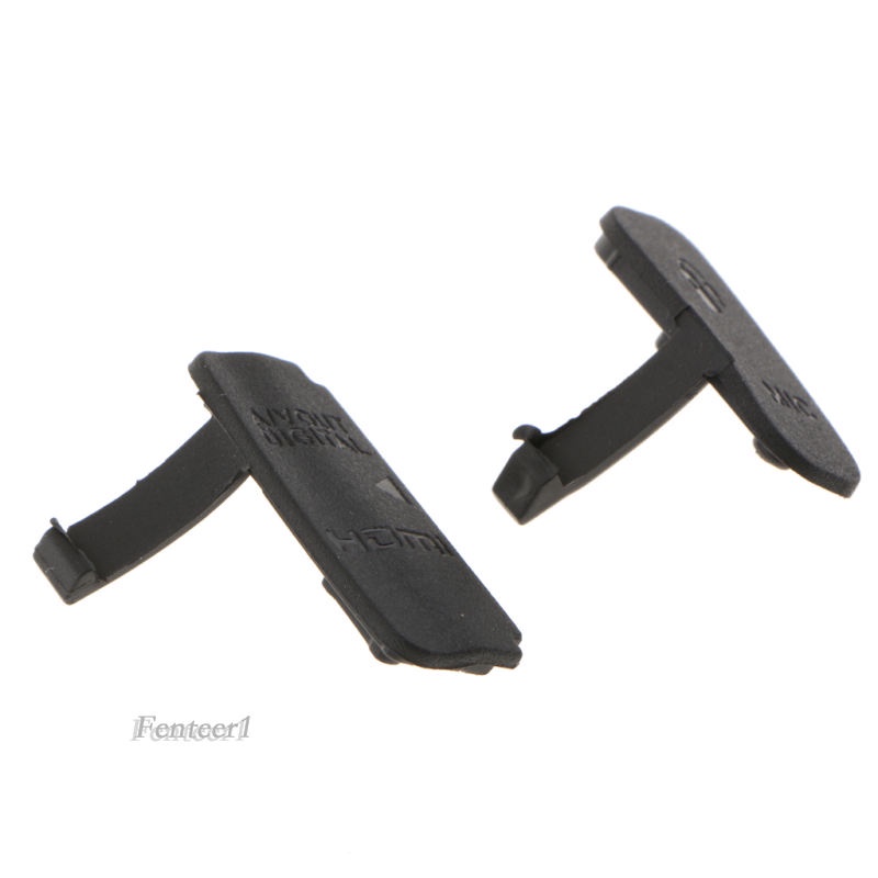 Vỏ Cao Su USB Bọc Bảo Vệ Máy Ảnh Canon 600D AV MIC Fenteer1