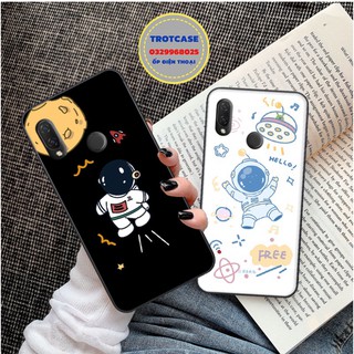 Ốp lưng điện thoại Huawei Nova 2i - Nova 3i - Nova 3e - in hình phi hành gia vũ trụ màu đen và trắng đẹp