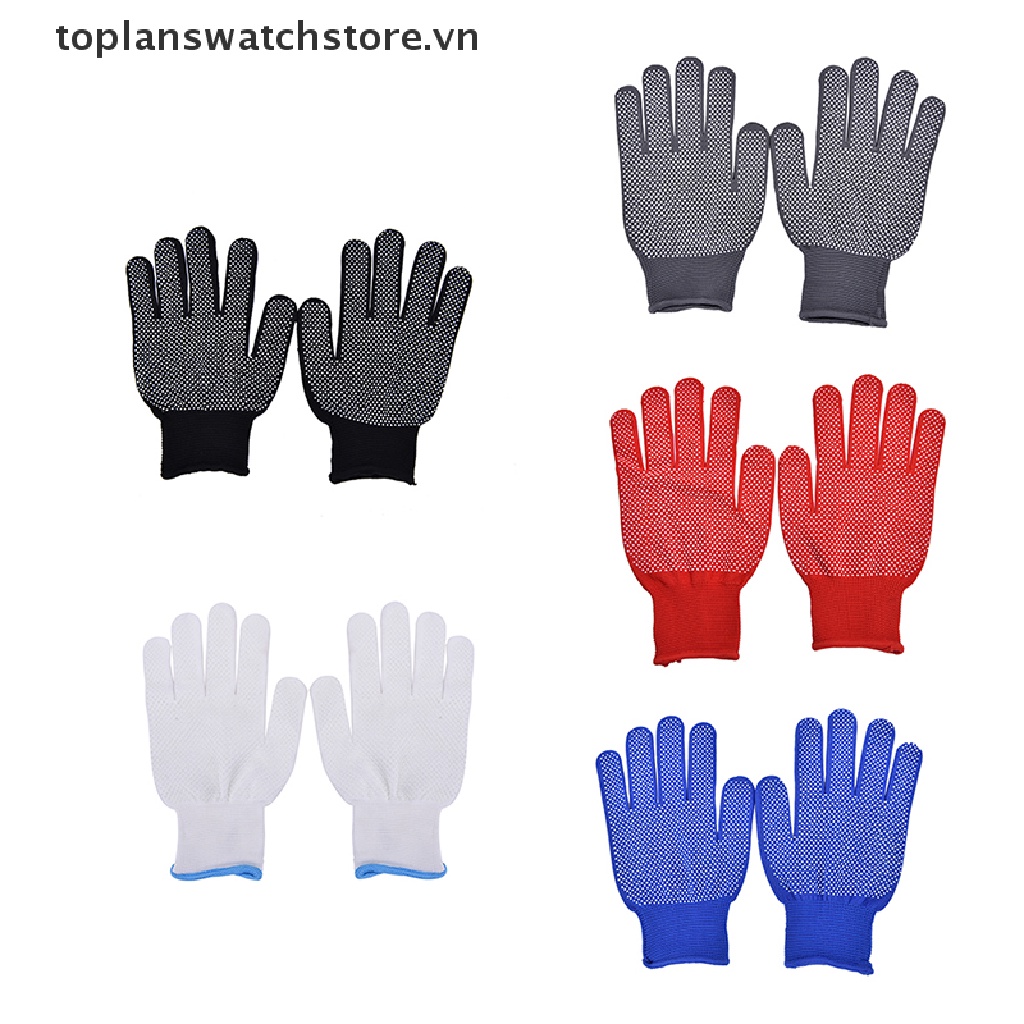 1 Cặp Găng Tay Làm Thẳng Tóc Chịu Nhiệt