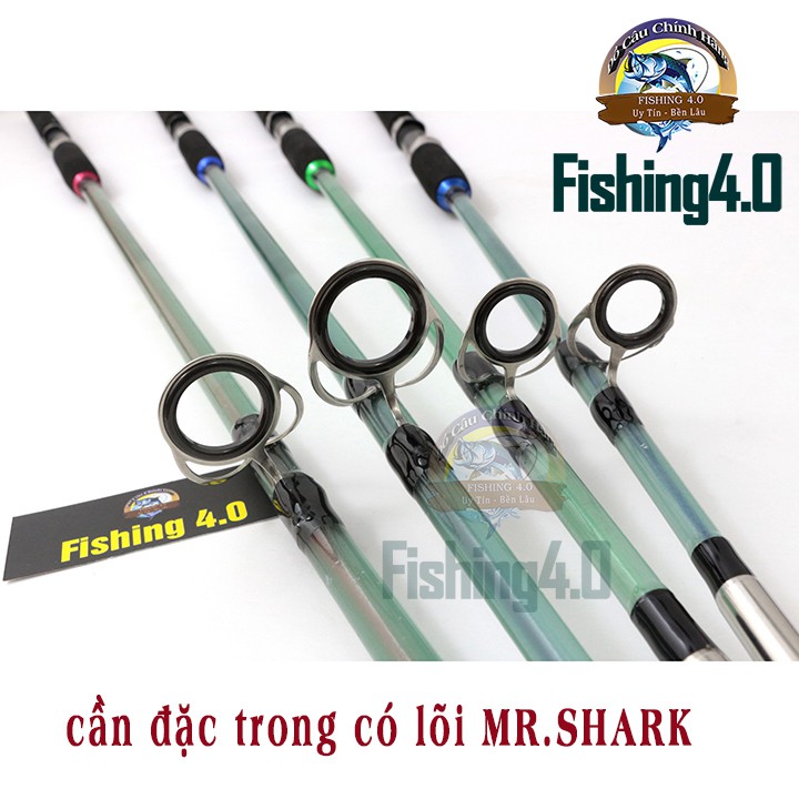 Cần Đặc Có Lõi Cao Cấp MR SHARK - Câu 2 Khúc đặc trong có tim câu cá bạo Lực