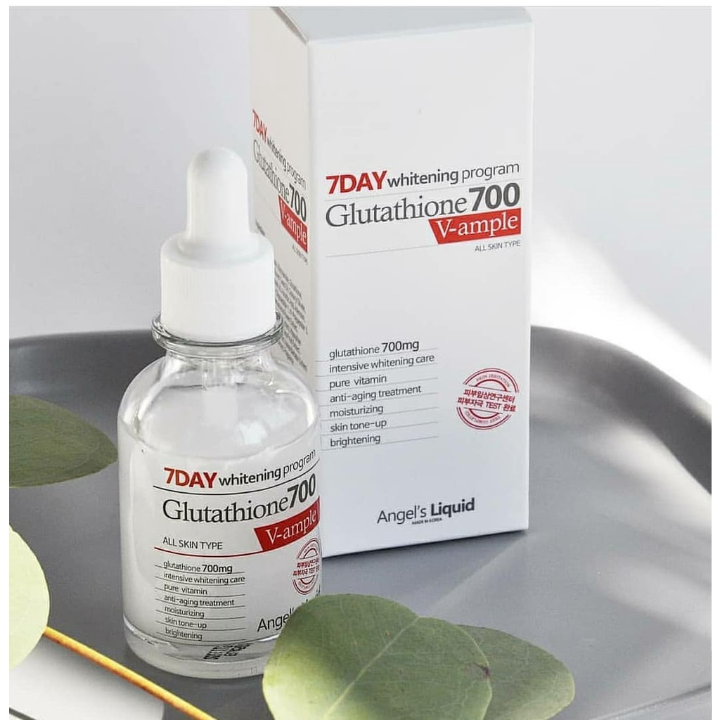 Serum Dưỡng Trắng Se Khít Lỗ Chân Lông Angel's Liquid 7Day Whitening Ampoule 30ml