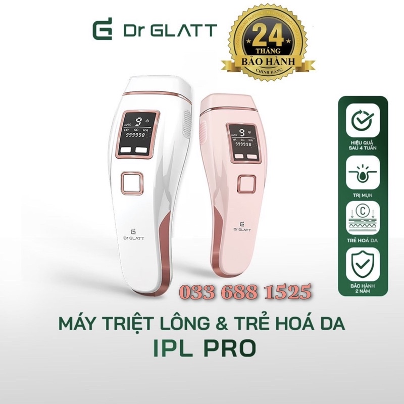 MÁY TRIỆT LÔNG DR GLATT IPL PRO Đức [Chính Hãng]