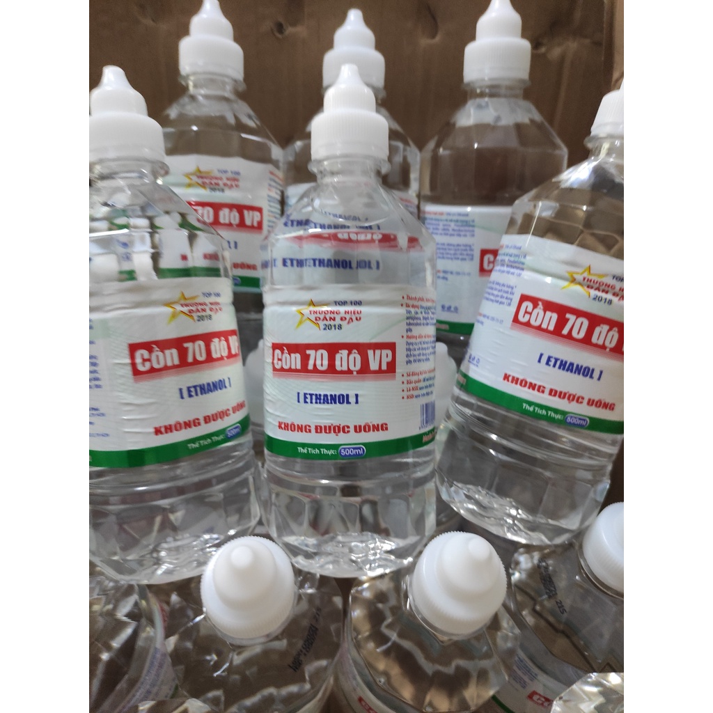 Cồn 70 Độ Vĩnh Phúc Chai 500Ml - Không vòi | BigBuy360 - bigbuy360.vn