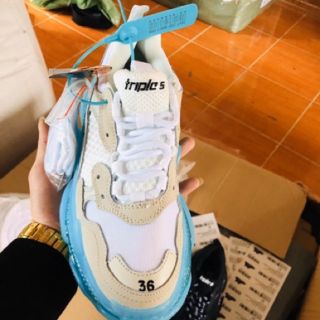 Giầy balen đế xanh nhạt hàng 1:1 (full box + freeship )