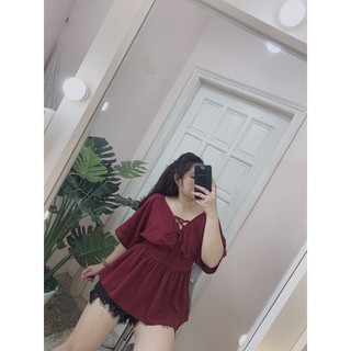 [BIG SIZE] Áo cánh dơi đỏ - hàng thiết kế