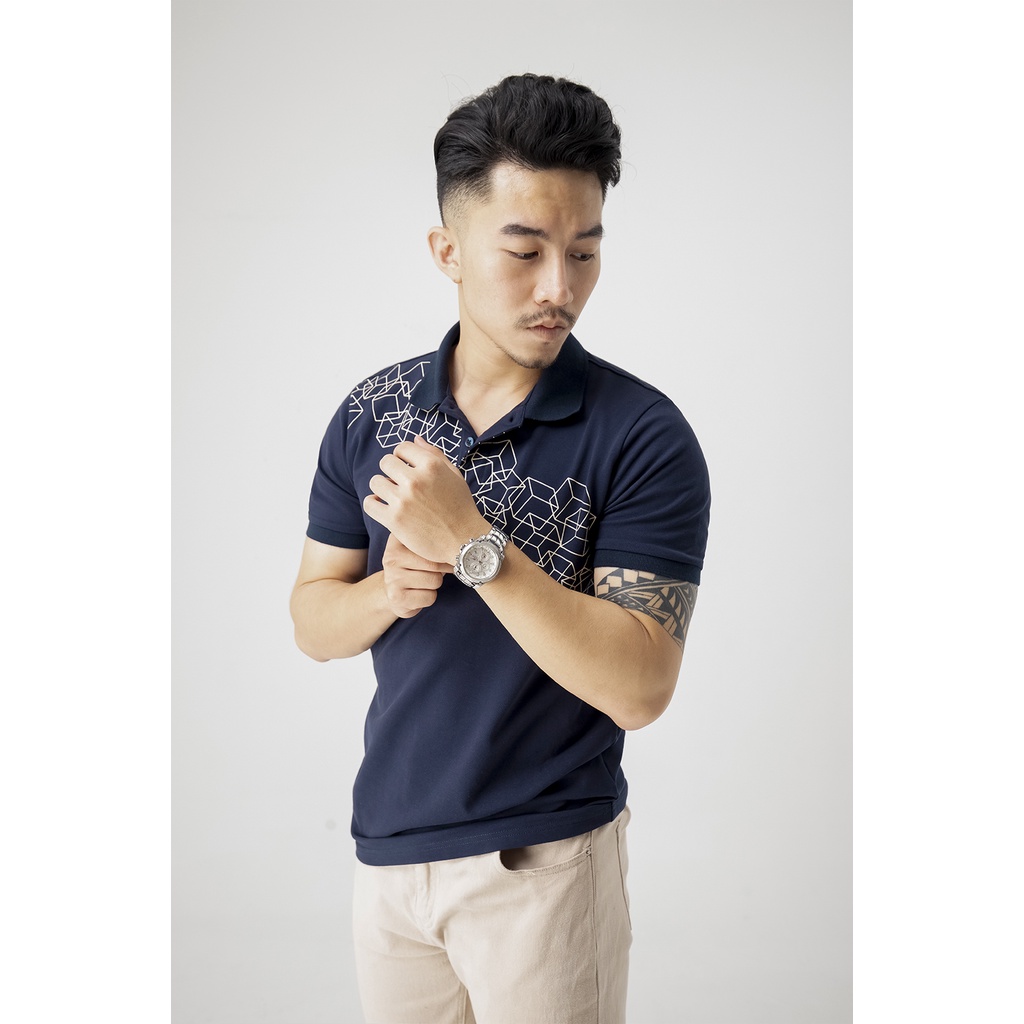 Áo Polo nam RATO vải Cotton 4 chiều co giãn, thoáng mát, chuẩn form PLIN0008 - BELAIRMAN