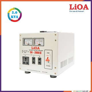 ỔN ÁP LIOA SH-2000 II CÔNG SUẤT 2.0kVA ĐIỆN ÁP VÀO 150V(130V) - 250V ( 100% DÂY ĐỒNG NGUYÊN CHẤT )