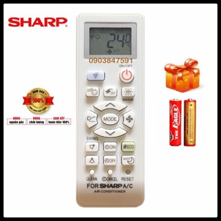 Điều khiển máy lạnh SHARP A/C CONDITIONER