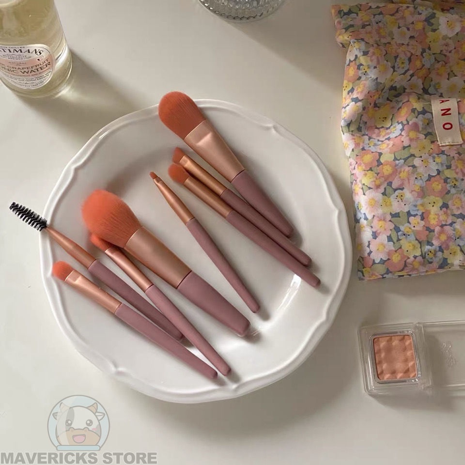 Bộ Cọ Trang Điểm mini Tiện Dụng Khi Đi Du Lịch