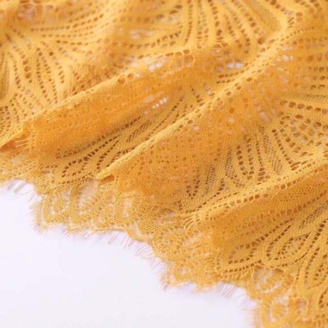 Áo Bra Ren Lá Dáng Lửng