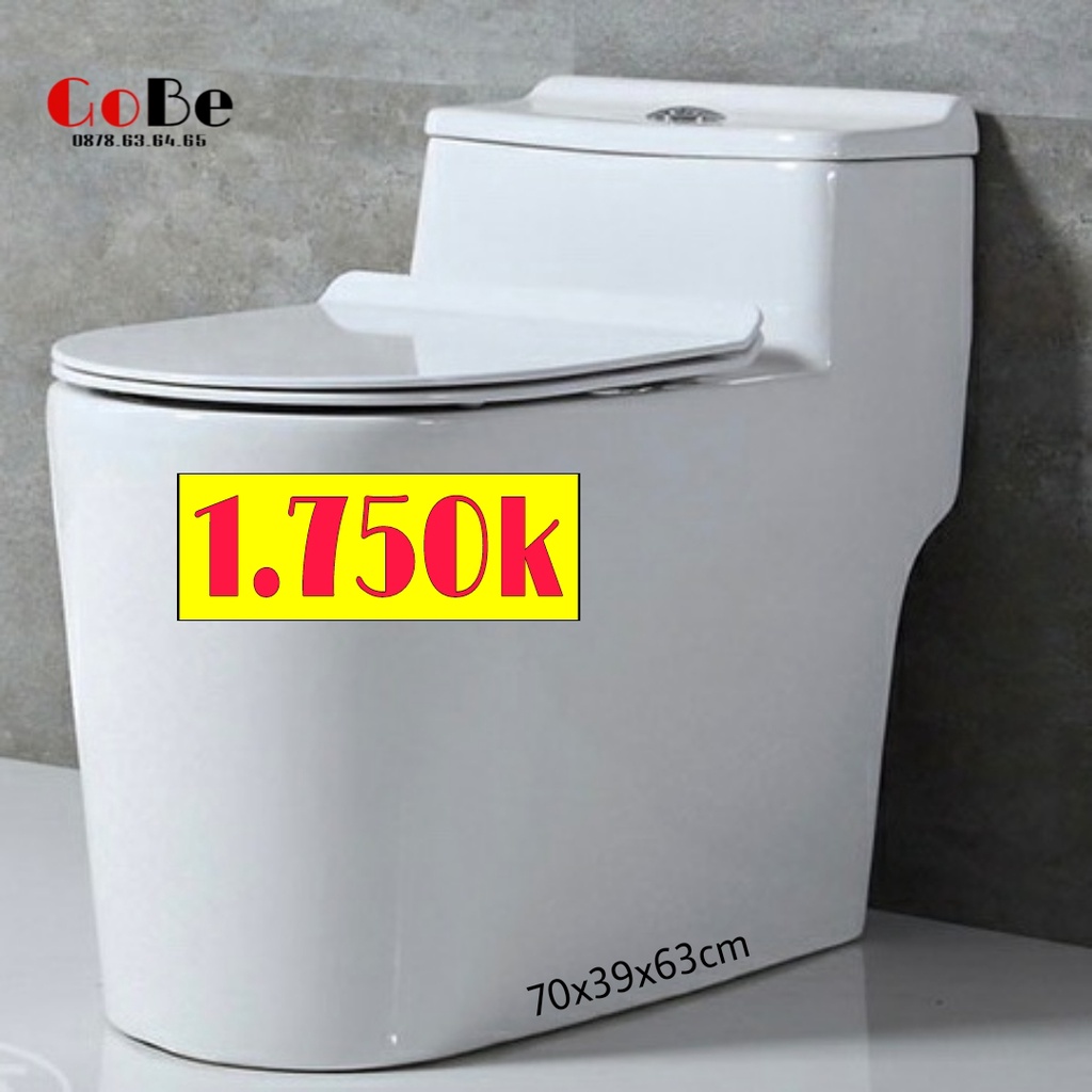 BỒN CẦU MỘT KHỐI- BỆT VỆ SINH LIỀN KHỐI- BỆT LIỀN KHỐI GOBE B2111