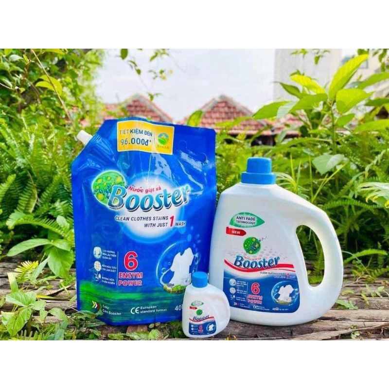 Nước giặt dạng túi booster