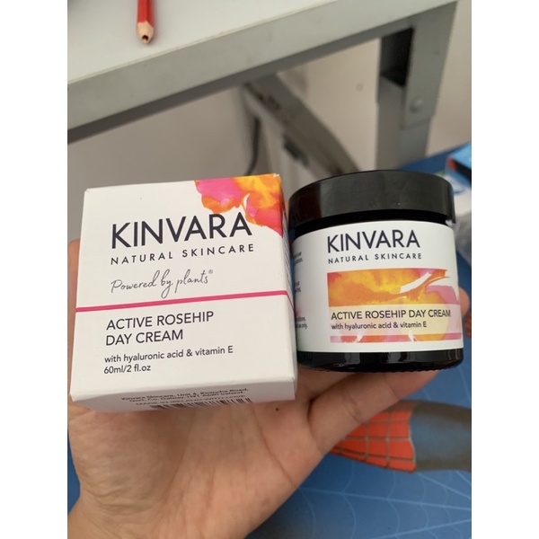 Kem dưỡng da ban ngày Active Rosehip 60ml Kinvara