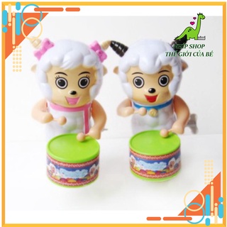 Mèo Kitty Vặn Cót, Cừu Non Baa Baa Vặn Cót Lắc Lư Đánh Trống