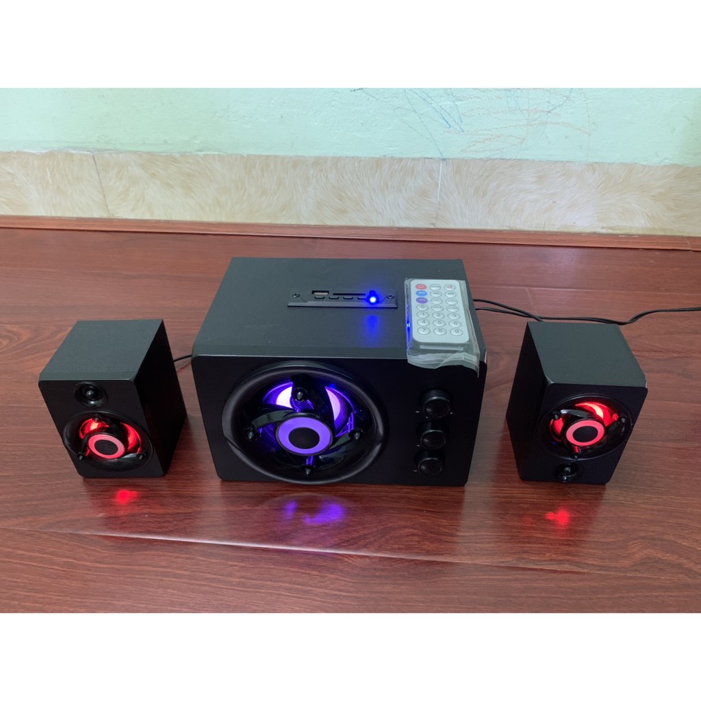 Loa Vi tính  FT- 380U loa bluetooth, điện thoại, laptop, máy tính, bass khỏe ( có remote điều khiển)