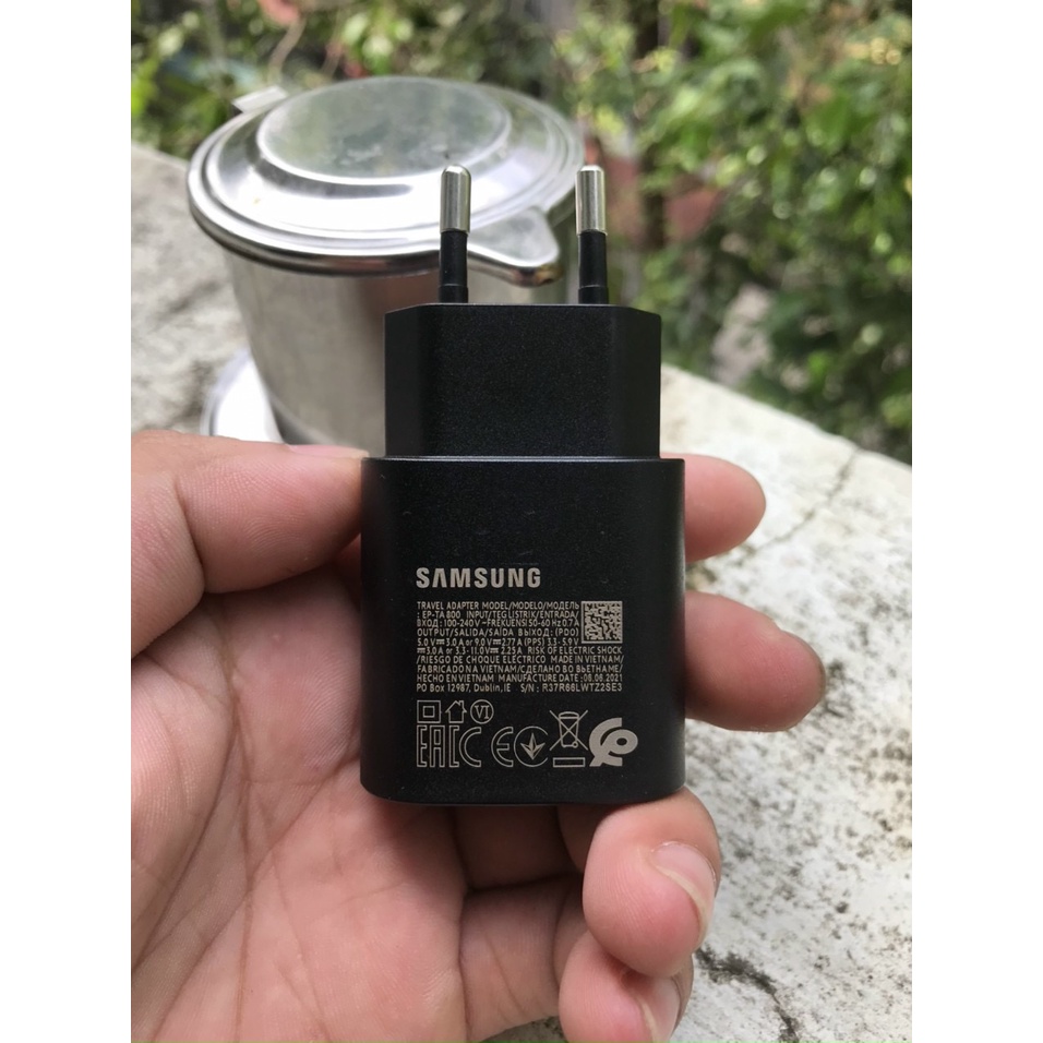 Bộ sạc nhanh Samsung 25W chính hãng Note 9, Note 10, Note 20, A71, A70, A80, A90, S20, S20+, S20 Ultra