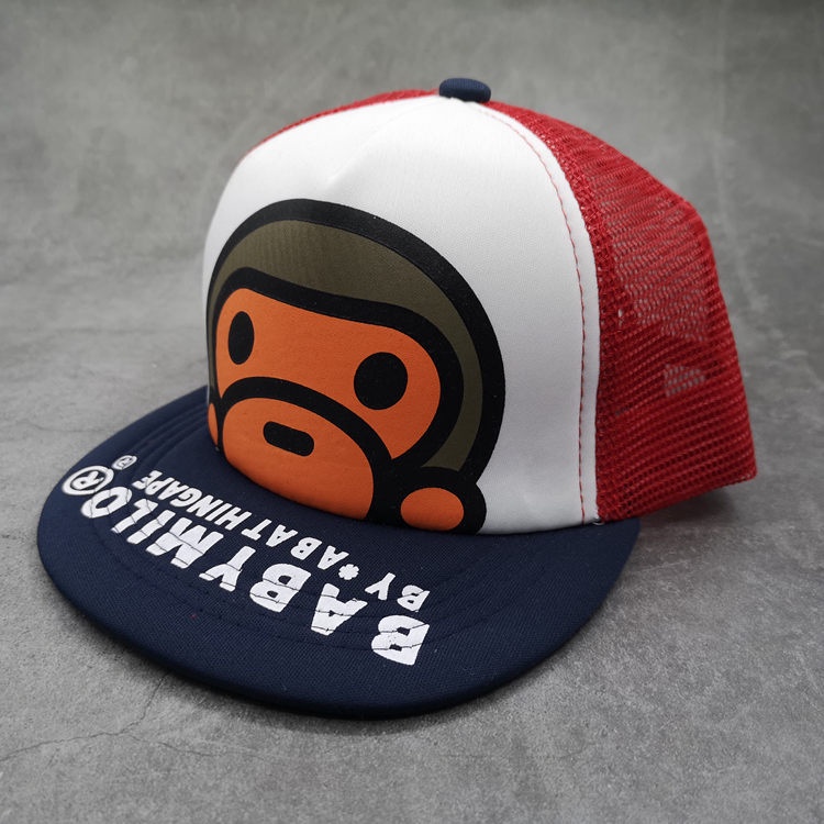 Mũ lưỡi trai chống nắng thêu hình Superman phong cách hip hop cho bé