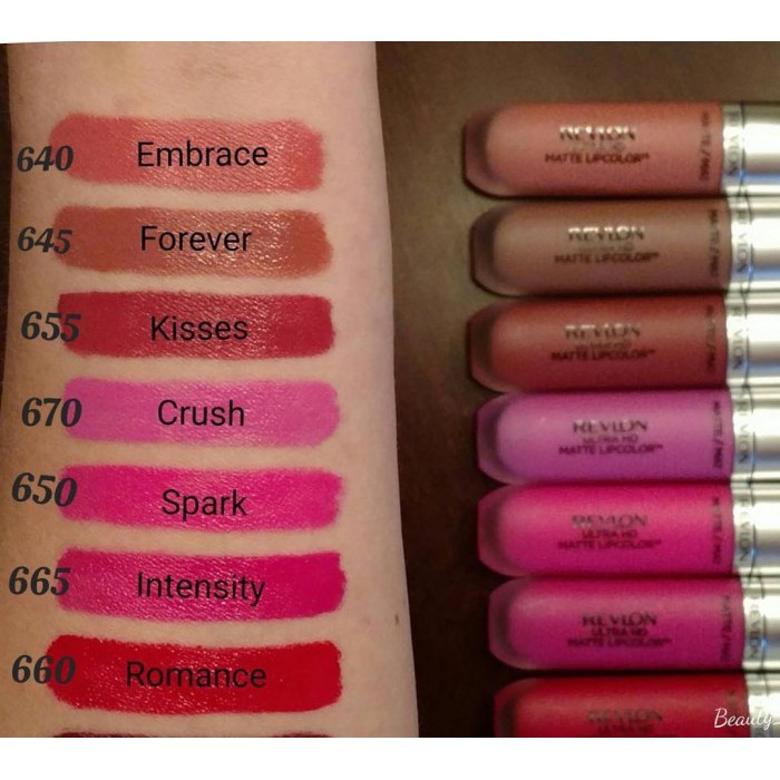SON KEM REVLON ULTRA HD MATTE LIPCOLOR