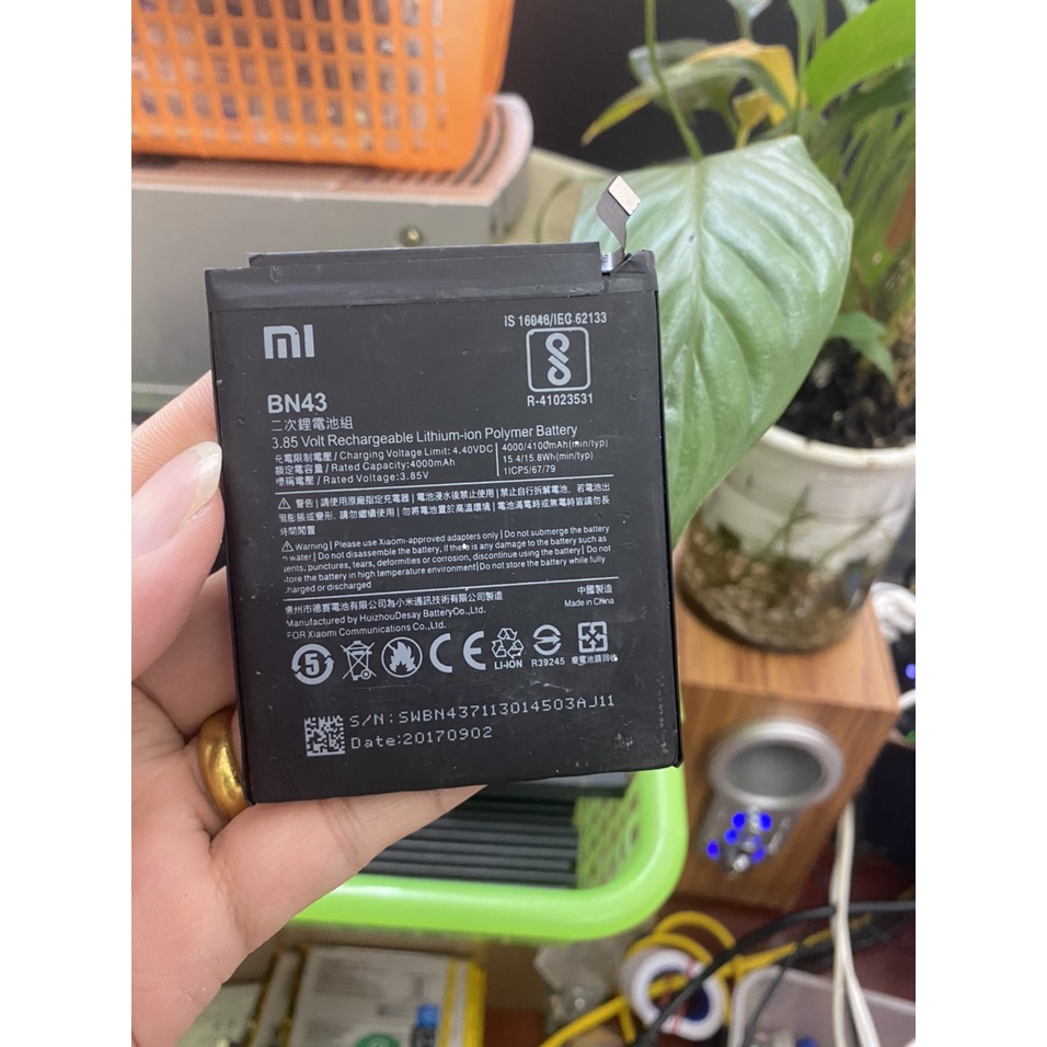 Pin BN43, Redmi note 4x Xiaomi