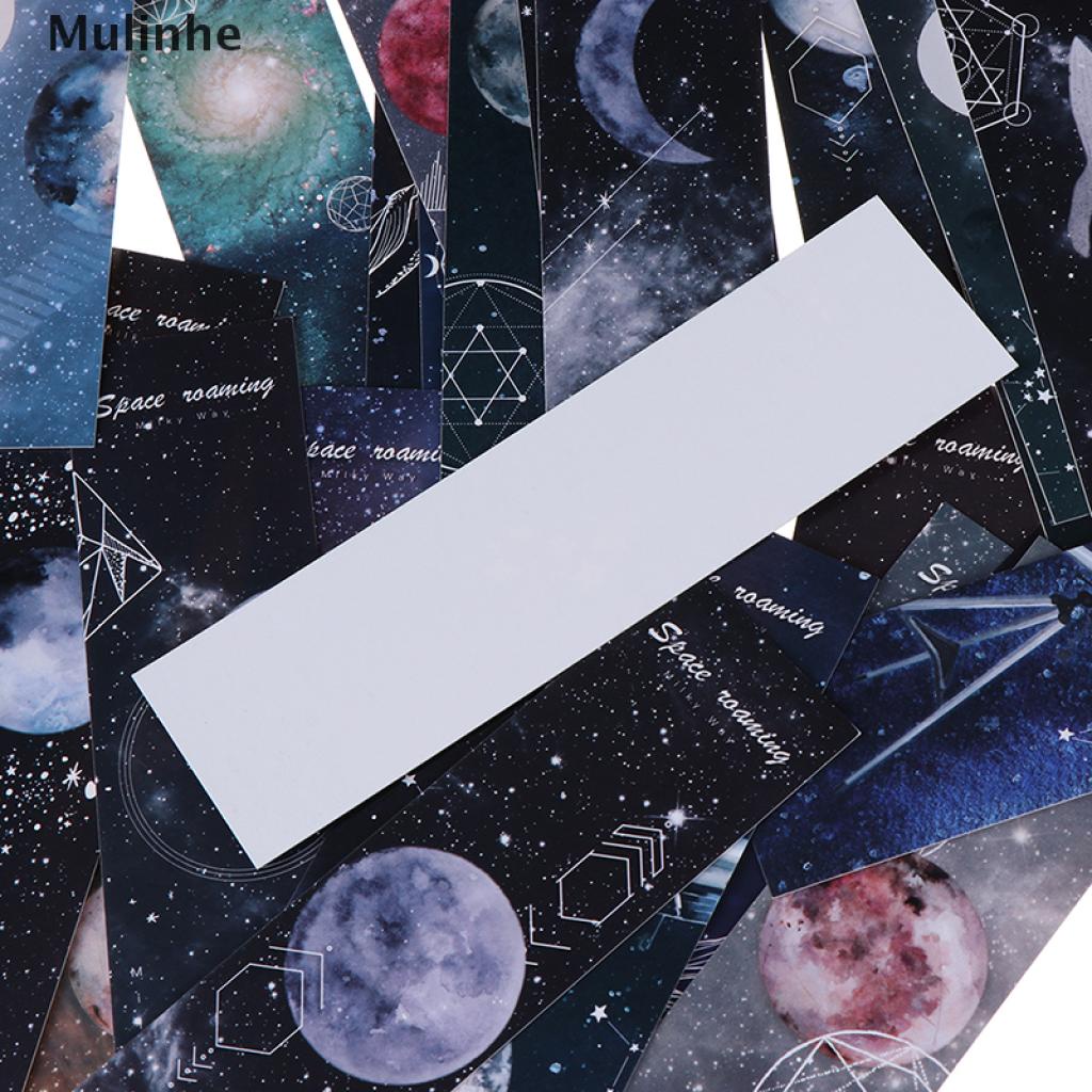 Mulinhe 30pcs/lot Roaming space Paper bookmarks stationery book holder message card VN