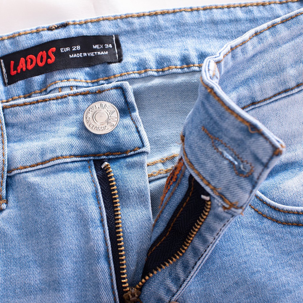 Quần Jean nam basic cao cấp LADOS - 14035 với chất vải dày dặn và co giãn tốt - Quần jean nam thiết kế đơn giản | BigBuy360 - bigbuy360.vn