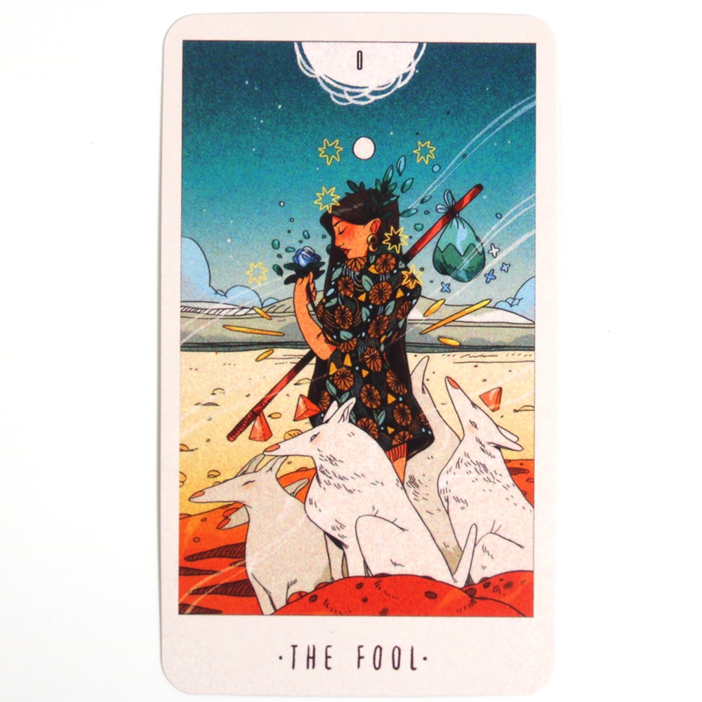 Bộ bài tarot White Numen động vật tiên tri tương lai
