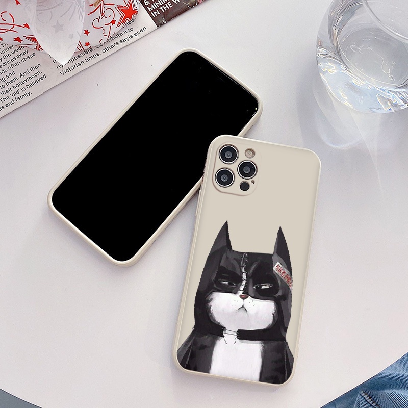 ỐP LƯNG IPHONE mèo đen ốp iphone 12 pro/13pro/13promax/7/7+/8/8+/X/XS/XSM/11/11PMROMAX tr341
