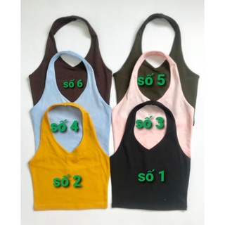 áo yêm cổ tim F21