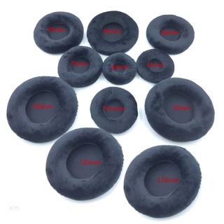 Mút đệm tai nghe 70mm 90mm 60mm 110mm bằng nhung thông dụng cho tất cả tai nghe