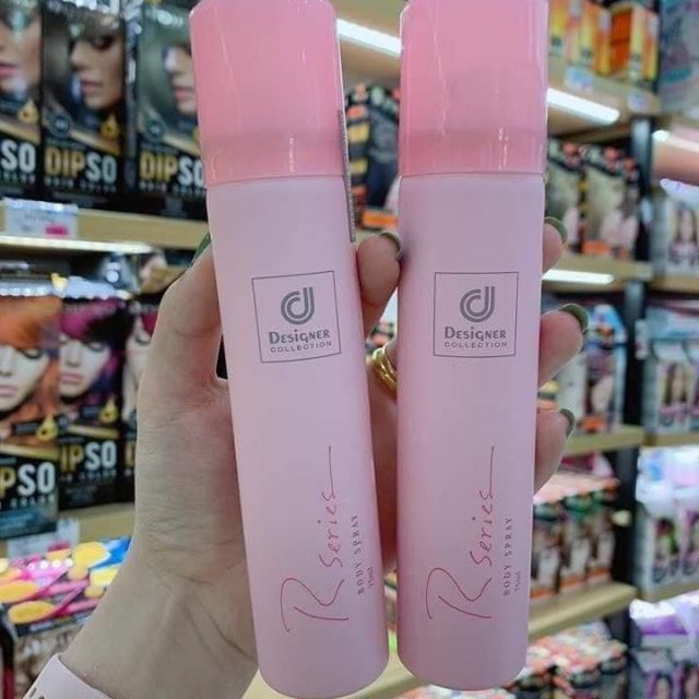 Xịt thơm toàn thân Designer collection rseries body spray Thái Lan 75ml