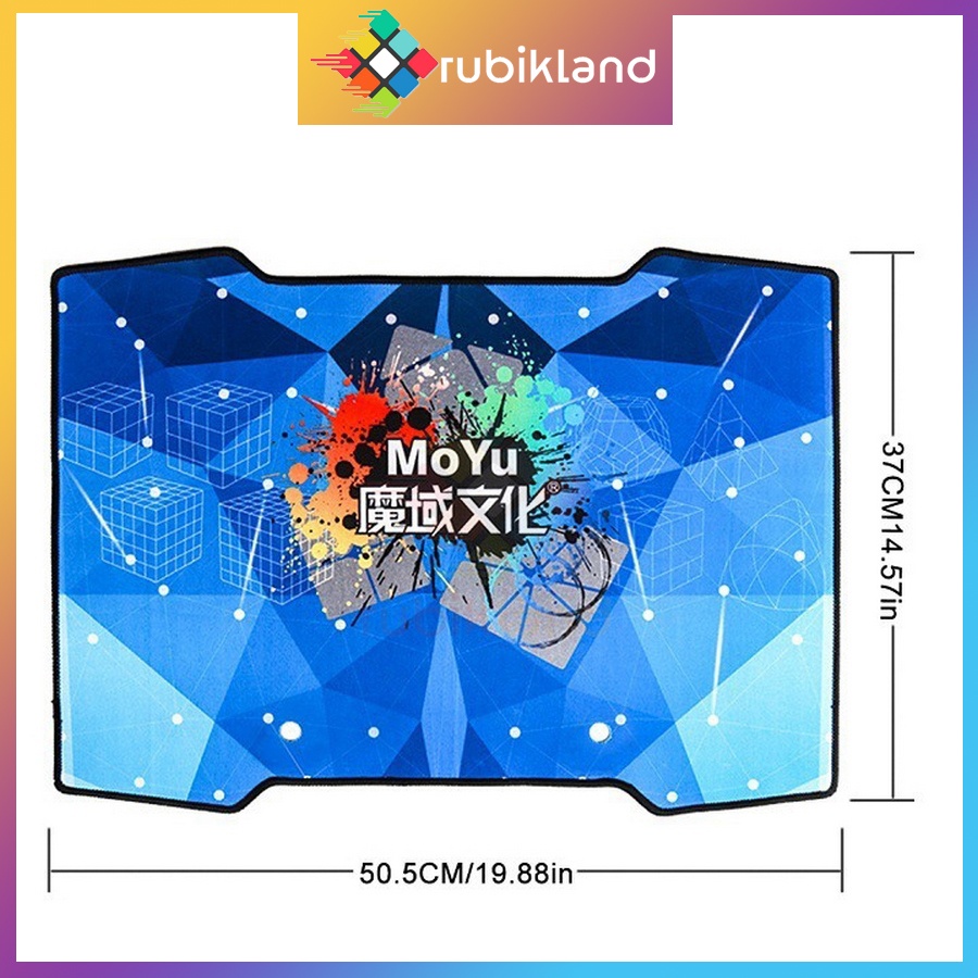 Thảm MoYu Mat Size 505 x 370 x 2 (mm) Thảm Rubik Chống Va Đập Thi Đấu