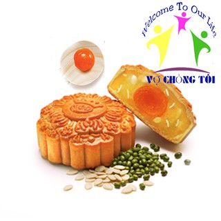 Bánh Trung Thu Kinh Đô Đậu Xanh Hạt Dưa 2 Trứng Đặc Biệt 250g