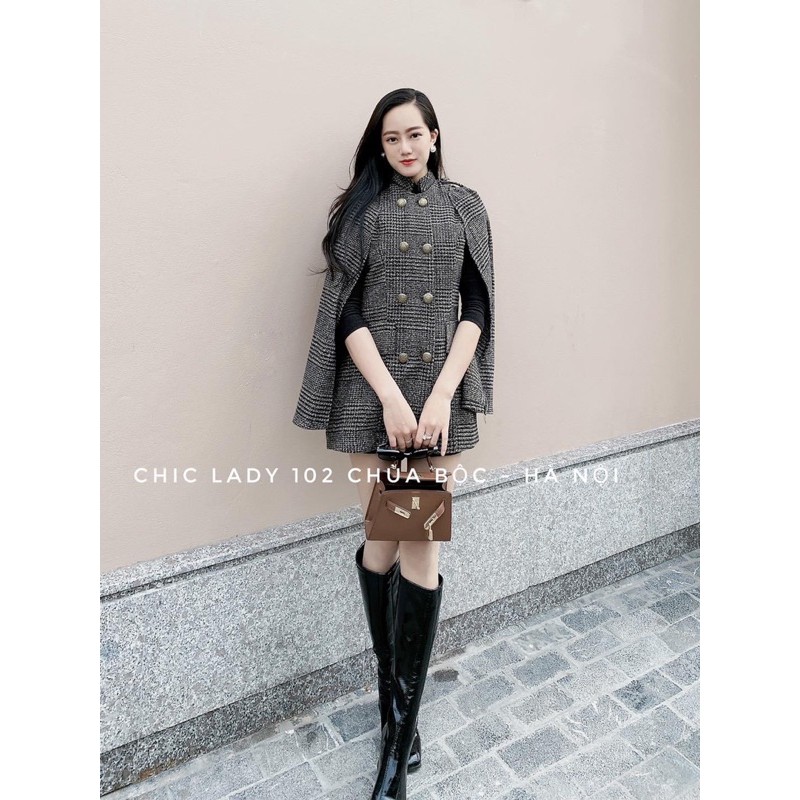 Áo Dạ Cape Sang Chảnh