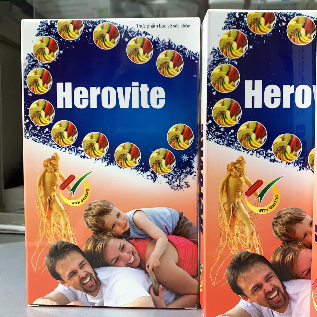 ĐẠM HOA QUẢ HEROVITE - BỔ SUNG VITAMIN VÀ KHOÁNG CHẤT CHO CƠ THỂ