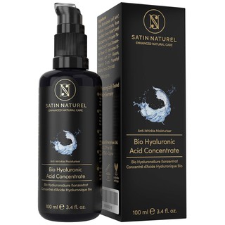Serum cấp ẩm sản sinh tế bào 3% Organic Hyaluronic Acid Đức 🇩🇪 | Organic Hyaluronic Acid 50/100ml | Satin Naturel