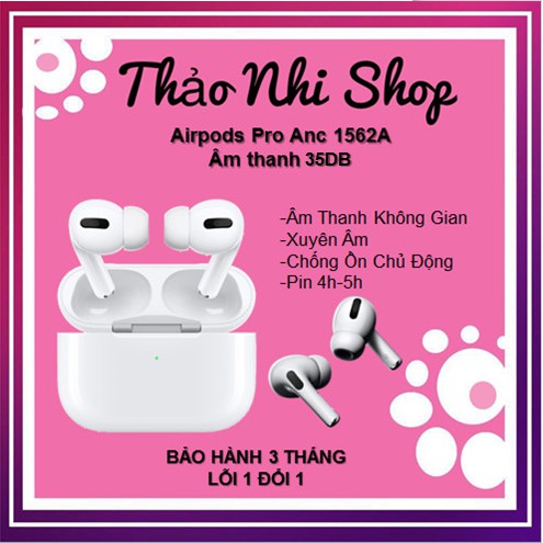 ⚡ Giá Xưởng ⚡ Tai Nghe blutooth Pro TWS 1562A Âm Thanh Vòm Chống Ồn Tự Động - 35db Bảo Hành 3 Tháng Lỗi 1 Đổi 1