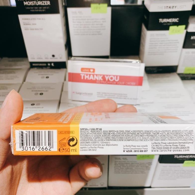Kem chống nắng da khô La Roche Posay - ANTHELIOS INVISIBLE FLUID SPF50+ ( 50mL ) | BigBuy360 - bigbuy360.vn