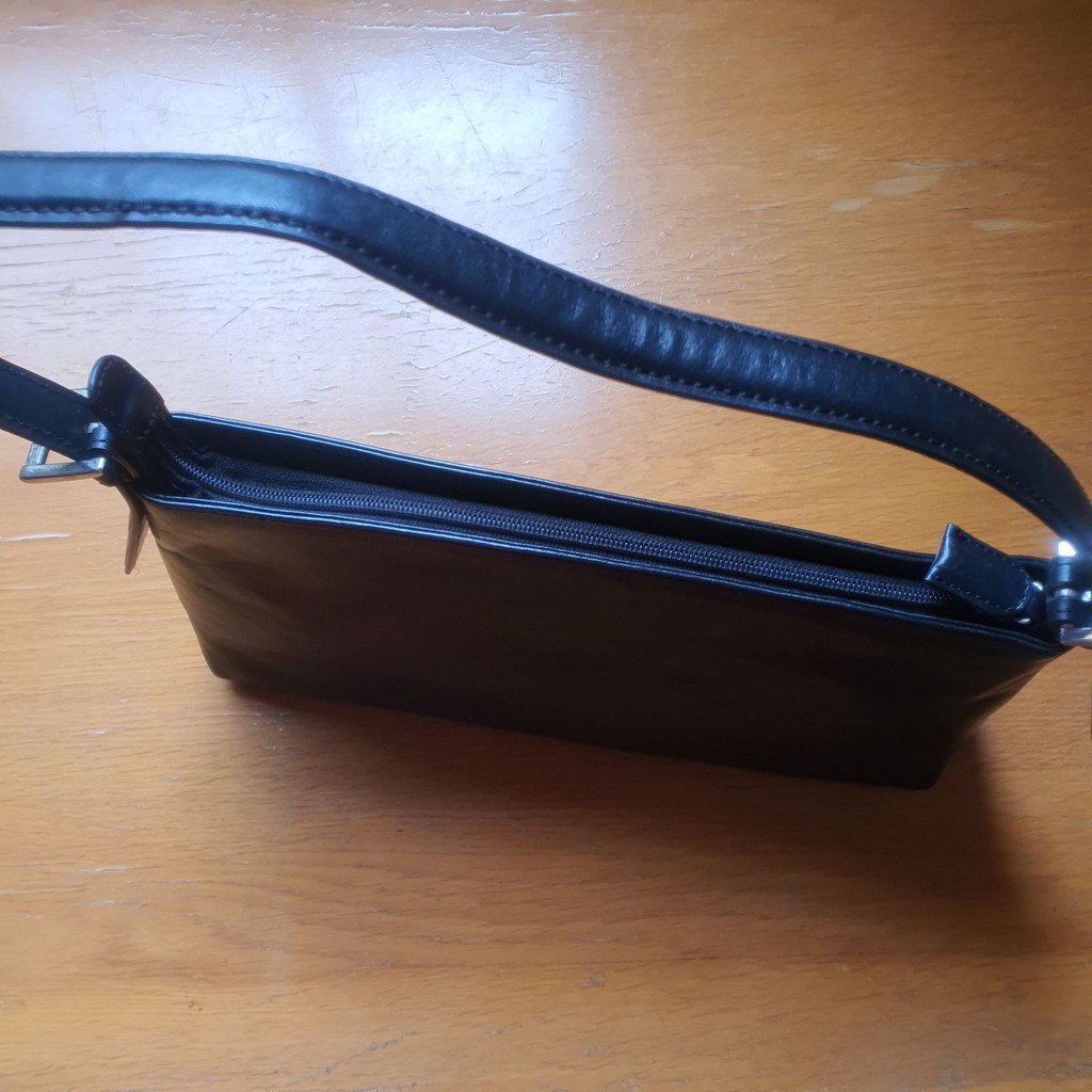 Túi đeo vai da thật hiệu Nicole St Gilles - Paris cổ điển da mềm thơm - Em và nắng