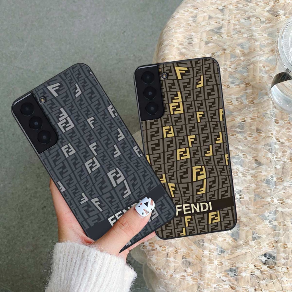 Ốp lưng điện thoại Samsung S21 / S21 FE / S21 Plus / S21+ fendy, búp bơ rì, kaws thời trang, vỏ ốp thời trang rẻ đẹp