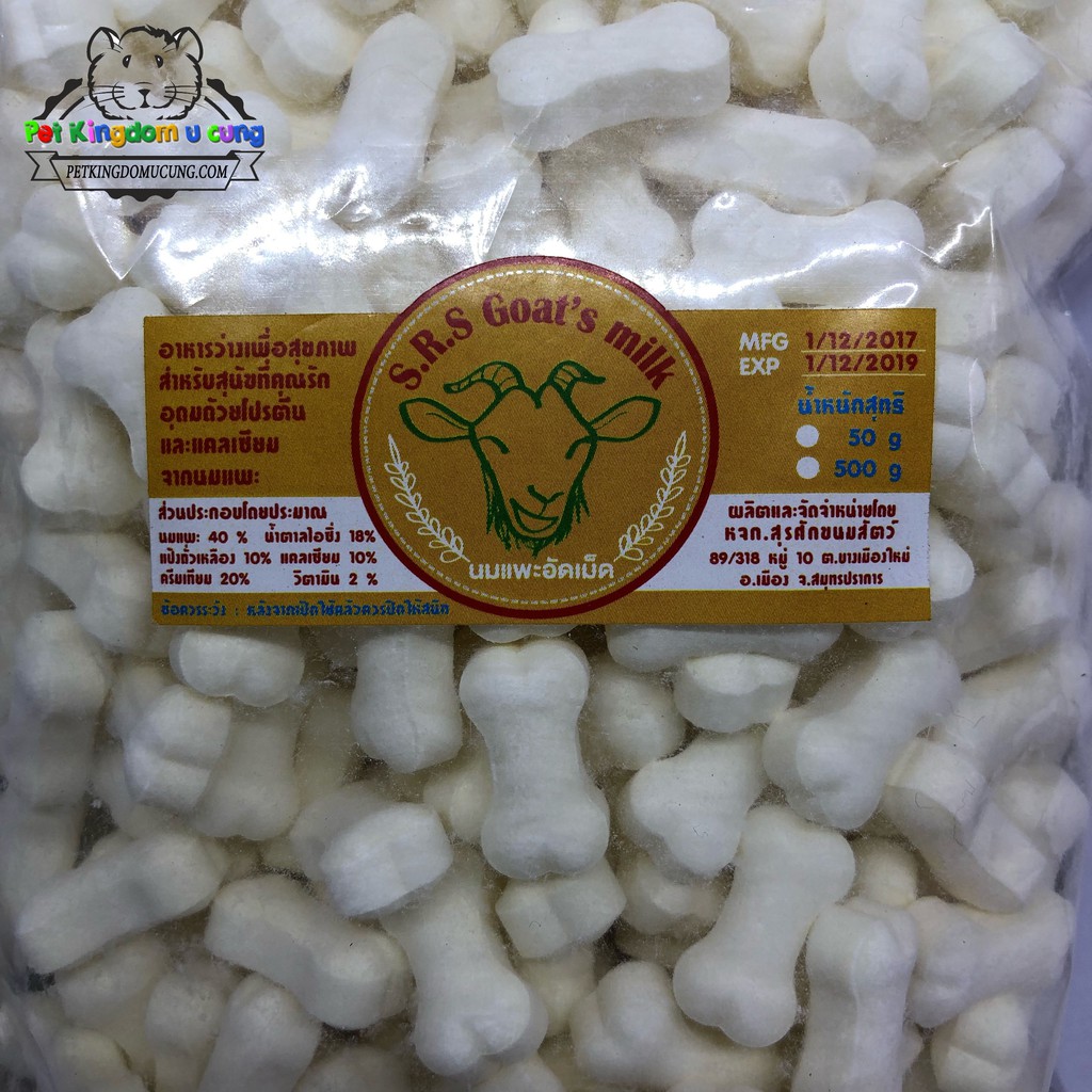 Xương sữa dê tú 500gr thái lan 100%